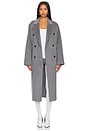 view 1 of 4 Martine Coat in Grey