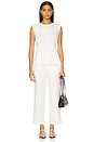 view 5 of 6 Glen Pant in Off White