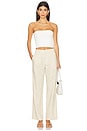 view 5 of 6 Reise Linen Pant in Taupe