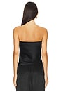 view 3 of 4 Riviera Strapless Top in Black