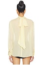 view 3 of 5 Celine Blouse in Pale Yellow