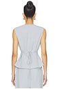 view 3 of 4 lan Vest in Ash Blue