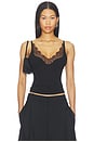 view 1 of 4 TOP CAMISOLA AURIANE in Black