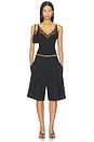 view 4 of 4 TOP CAMISOLA AURIANE in Black