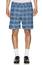 view 3 of 3 Sasonny Shorts in Denim Check