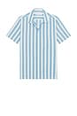 view 1 of 4 Saavan JF Shirt in Coronet Blue Stripe