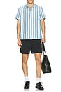 view 4 of 4 Saavan JF Shirt in Coronet Blue Stripe