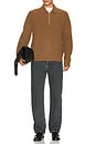 view 4 of 4 Isaks Polo Sweater in Otter