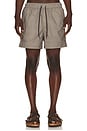 view 1 of 5 Moses Swim Shorts in Brown Tile