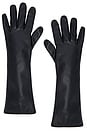 view 1 of 2 LUVAS LONGAS SAPOLETTE in Black