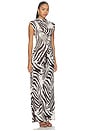 view 2 of 3 VESTIDO SAANDRESSA in Faded Zebra