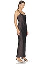 view 2 of 4 Sunna Dress in Mulch Dot