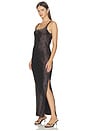 view 4 of 4 Sunna Dress in Mulch Dot