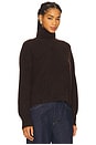 view 2 of 4 Nola Turtleneck in Black Coffee