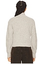 view 4 of 5 Sajeanne Cardigan in Light Grey Melange