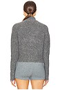 view 4 of 5 Sajeanne Cardigan in Iron Gate