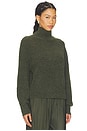 view 2 of 4 Nola Turtleneck Sweater in Forest Night