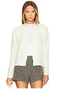 view 1 of 5 Nor Short Cardigan in Clear Cream