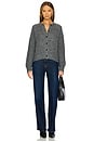 view 4 of 4 Salayla Cardigan in Grey Melange
