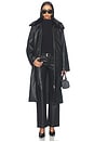 view 2 of 4 Sajuniper Shearling Coat in Black