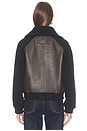 view 5 of 5 Saolive Leather Jacket in Mulch