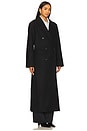 view 3 of 4 Sajill Coat in Black