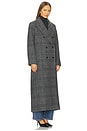 view 3 of 5 Sajilla Coat in Grey Check