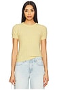 view 1 of 4 Sabarbara Tee in Dusty Yellow