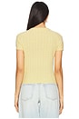 view 3 of 4 Sabarbara Tee in Dusty Yellow