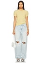 view 4 of 4 Sabarbara Tee in Dusty Yellow