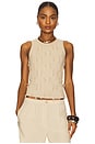 view 1 of 4 Samarla Top in White Pepper