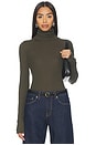 view 1 of 4 Sasonnet Long Sleeve Turtleneck in Deep Forest