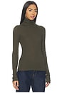 view 2 of 4 Sasonnet Long Sleeve Turtleneck in Deep Forest