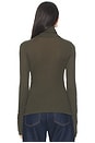 view 3 of 4 Sasonnet Long Sleeve Turtleneck in Deep Forest