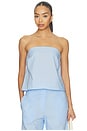 view 1 of 4 Saclover Top in Light Blue
