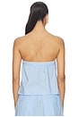 view 3 of 4 Saclover Top in Light Blue