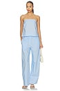 view 4 of 4 Saclover Top in Light Blue