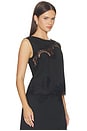 view 2 of 4 Sarhino Top in Black