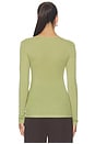 view 3 of 4 Sadou Long Sleeve T Shirt in Mosstone