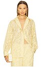 view 1 of 5 Sacatalpa Button Up in Dusty Yellow