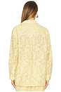 view 3 of 5 Sacatalpa Button Up in Dusty Yellow
