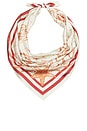 view 2 of 4 Bandana in Orange Mosaic Print