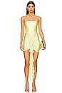 view 1 of 3 Serena Mini Dress in Yellow Macaron