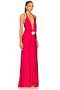 view 3 of 5 Olesia Maxi Dress in Raspberry