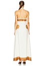 view 3 of 3 Kora Maxi Dress in Brown Print