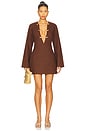 view 1 of 3 Soraya Mini Kaftan in Bronte