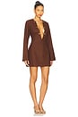 view 2 of 3 Soraya Mini Kaftan in Bronte