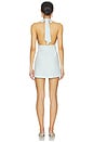 view 3 of 3 MINIVESTIDO RAE in Aqua Blue
