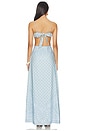 view 3 of 4 Maya Maxi Dress in Indigo Print