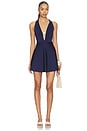 view 2 of 5 Amaya Mini Dress in Indigo